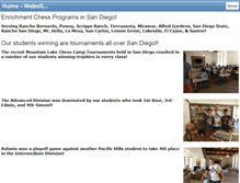 Tablet Screenshot of pacifichillschessacademy.com